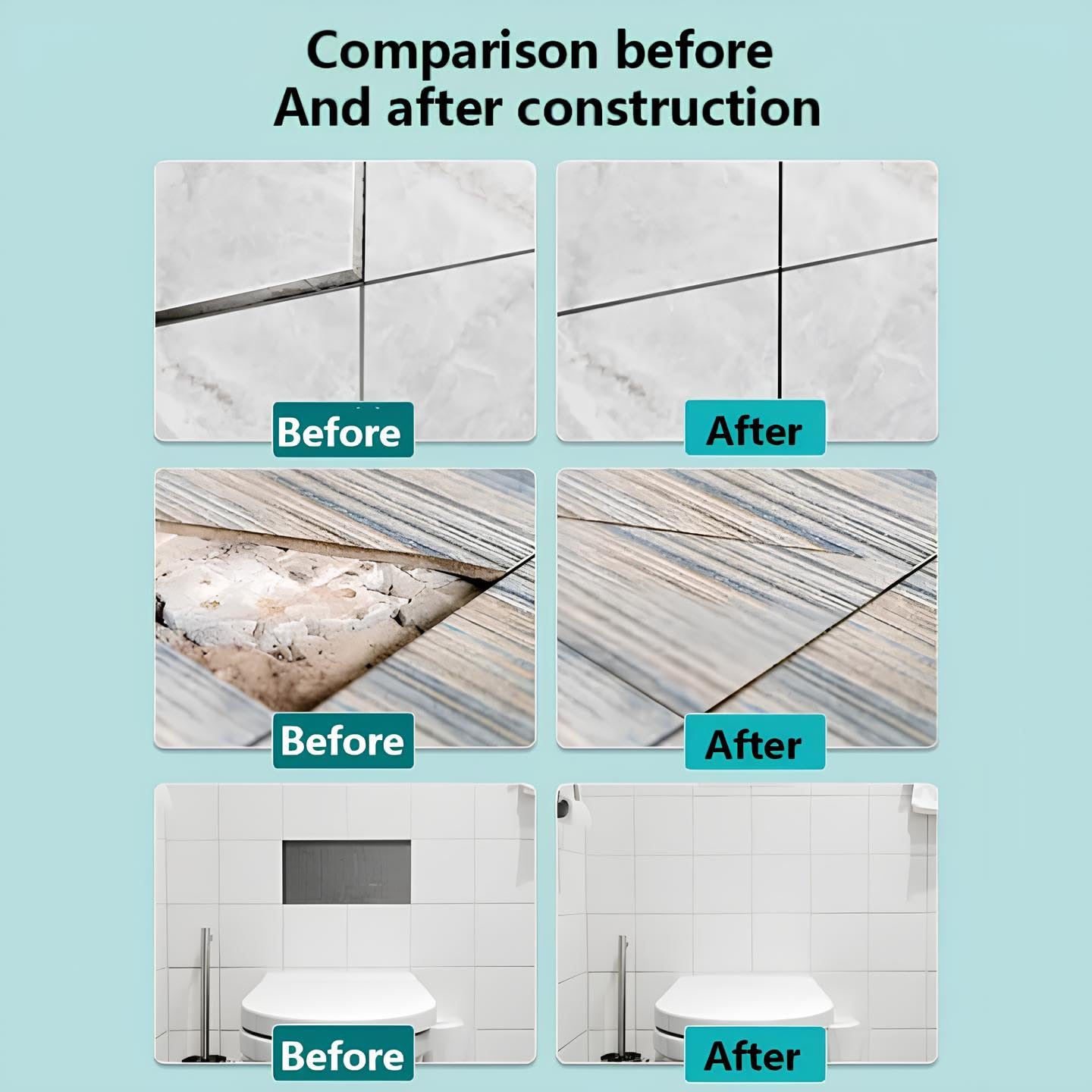 500ml Tile Adhesive Glue Spray, Tile repair sealant With needle design can go deep into the gap to repair loose floor tiles | Waterproof Tiles Grout, quick drying tile injection glue (1 pcs) 500ml Tile Adhesive Glue Spray, Tile repair sealant With needle design can go deep into the gap to repair loose floor tiles | Waterproof Tiles Grout, quick drying tile injection glue (1 pcs)